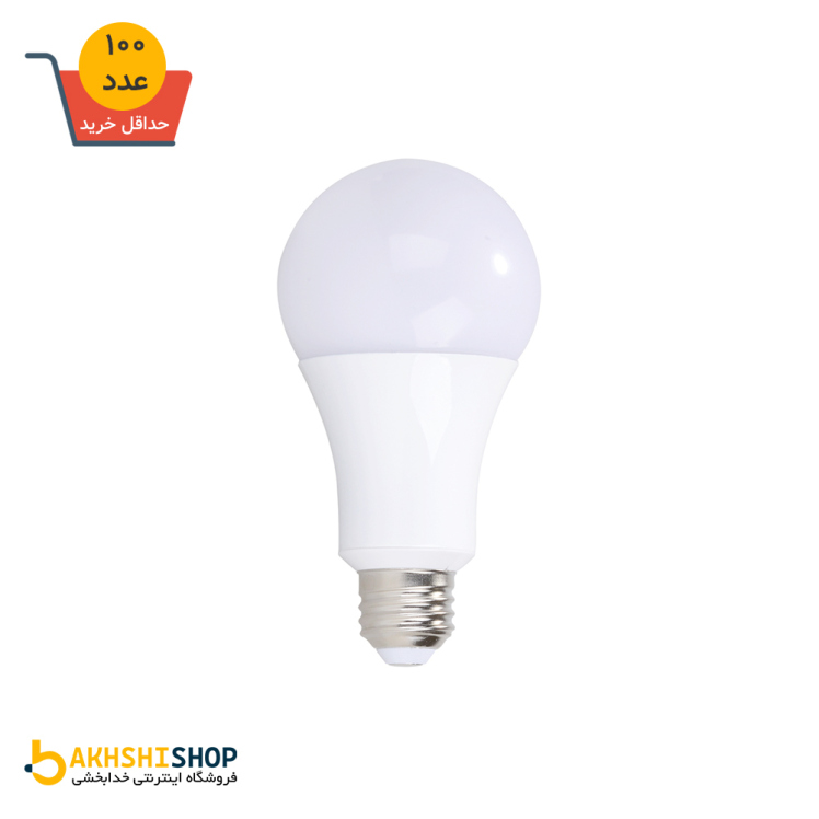 لامپ 12 وات ال ای دی حبابی دو نور E27 | فروش عمده